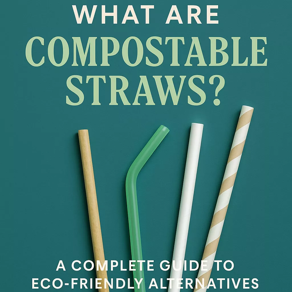 Compostable Straws Explained: Materials, Types, and Eco Benefits